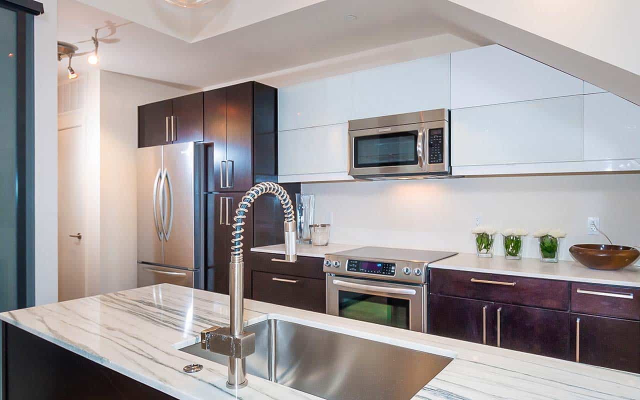 Multi-family Apartments in DC High End Kitchen